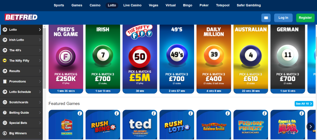 Betfred Lotto