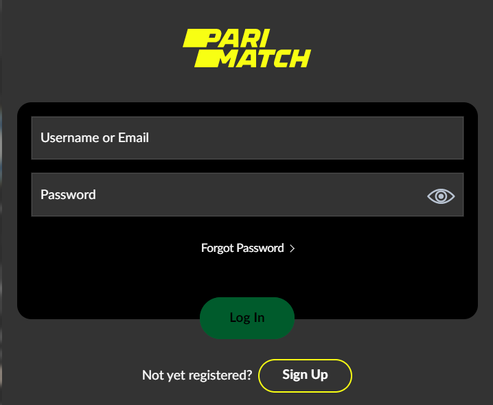 login to parimatch