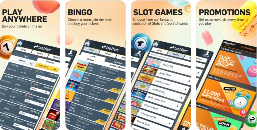 Betfair Bingo App