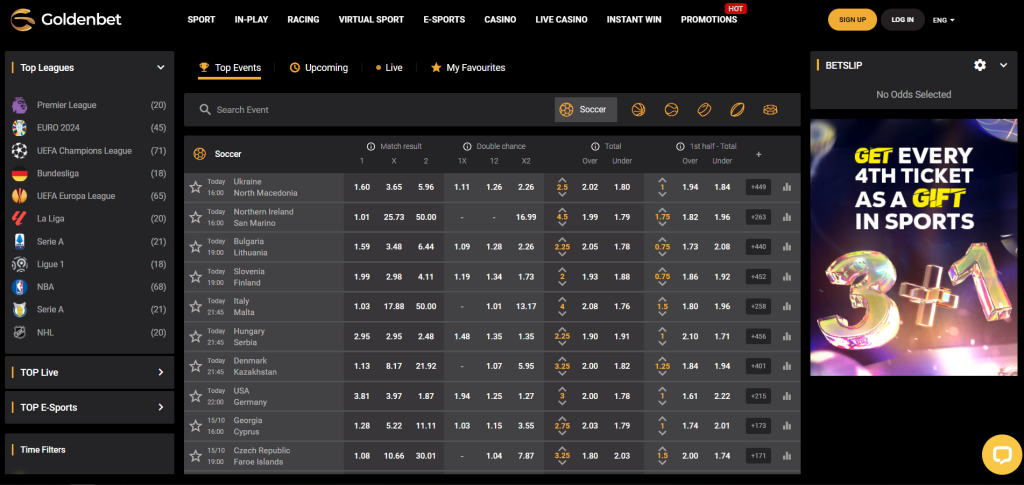 GoldenBet Sports Betting