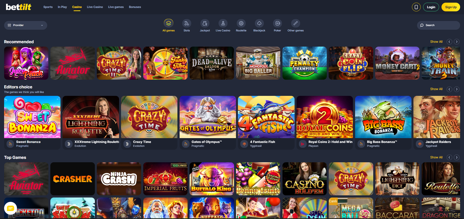 Bettilt Casino Review