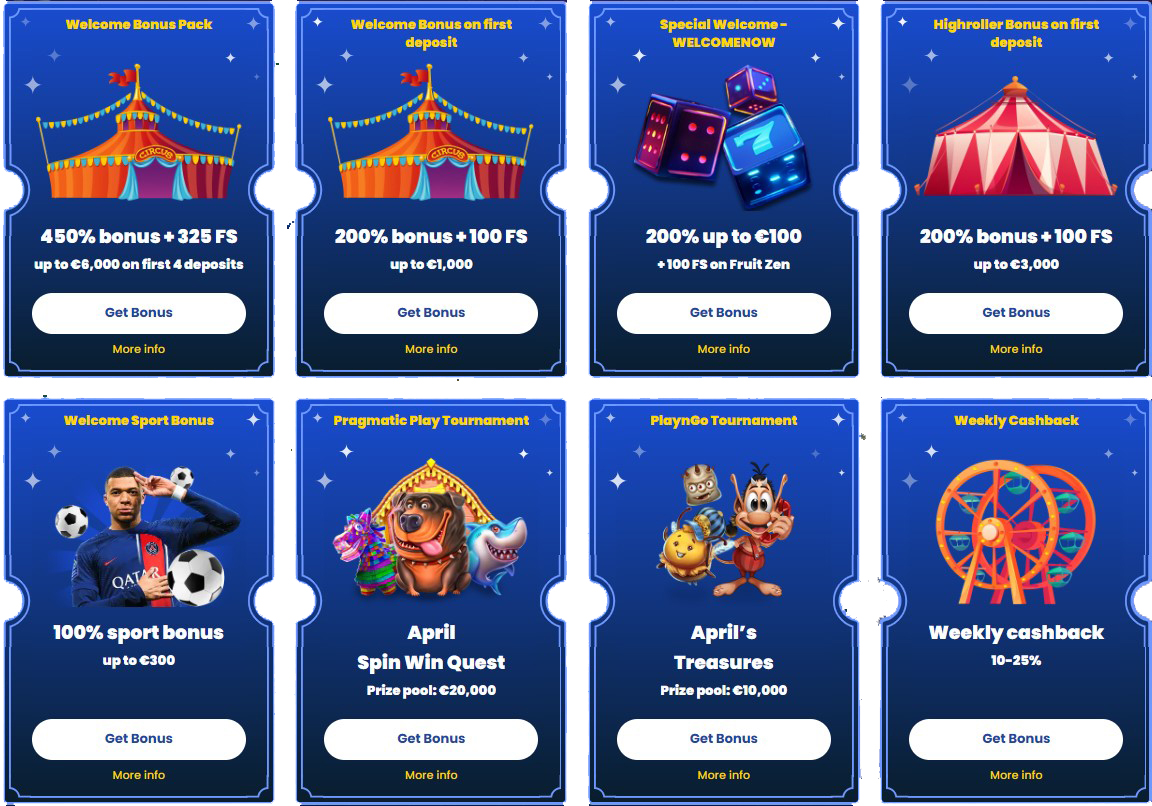 Rollino Casino Bonuses and Promotions