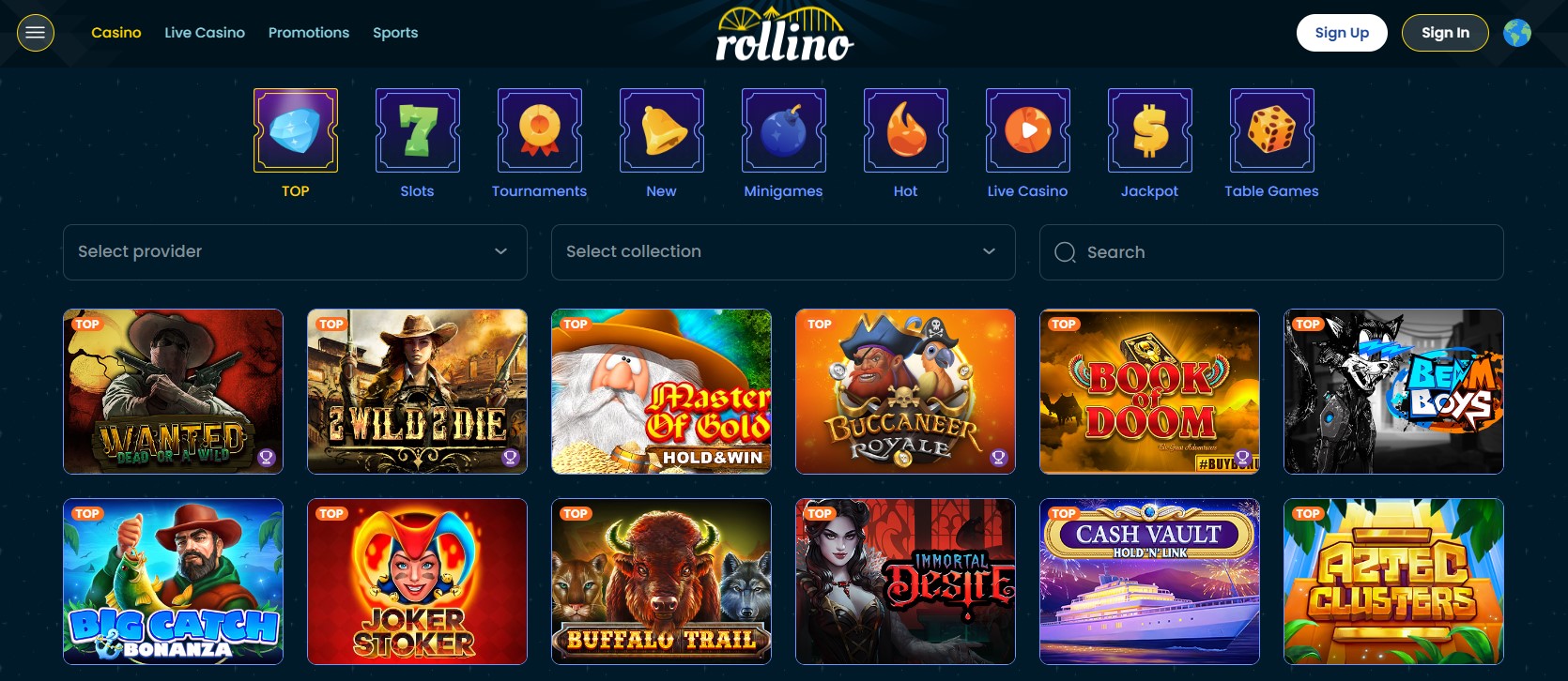 Rollino Casino Review