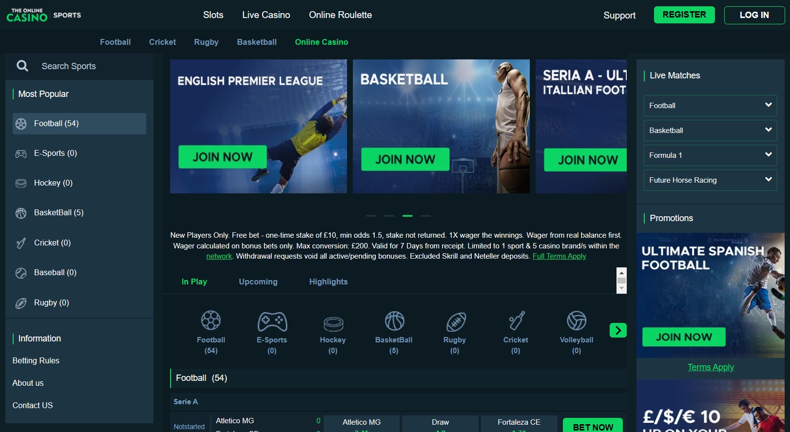 The Online Casino Sportsbook Review